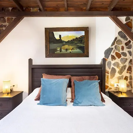 Dağ evi Home2book Icod Rural Escape Pool Bbq El Amparo